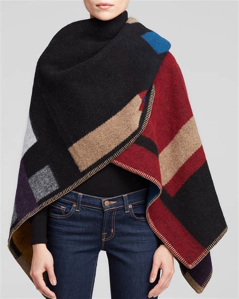 burberry prorsum blanket poncho|how to authentic Burberry poncho.